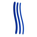 Blue Silicone Dilatátor set 3 ks