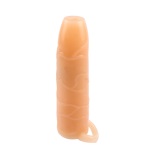 SuperMe návlek na penis s otevřenou špičkou tělový