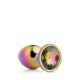 Gleaming Love anální kolík Multicolor duhový kamínek M