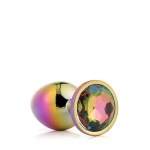 Gleaming Love anální kolík Multicolor duhový kamínek L